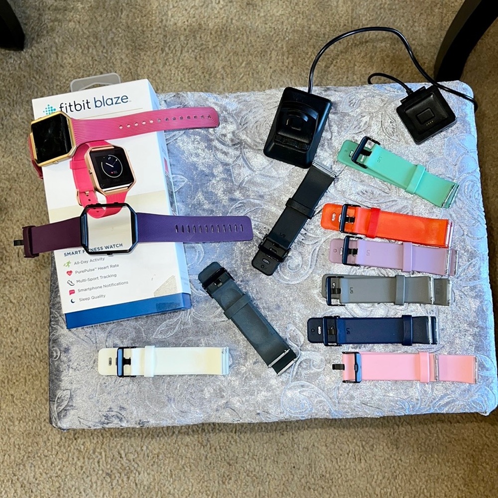 Fitbit Blaze Special Edition With Gold Frame